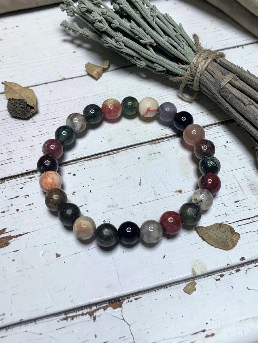 Forest Fairie Beaded Stretch Bracelet - Women's Jewelry